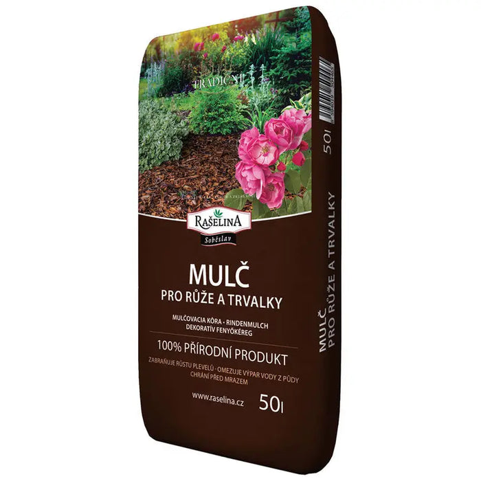 DECORATIVE MULCH FOR ROSES 50L RASELINA SOBESLAV - Мулч<<<Торове почви и тревни смески<<<Градина<<<Praktiker
