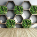 DECORATIVE PANEL 50X50CM 1 PCS BOTANY HD HD-10403 - Изкуствено озеленяване<<<Мрежи и огради<<<Градина<<<Praktiker