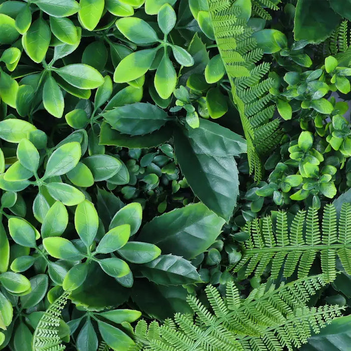 DECORATIVE PANEL 50X50CM 1PCS IN PACKAGE ROSSIMA FERN + MOSS + TROPICAL PLANTS - Изкуствено озеленяване<<<Мрежи и