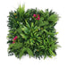 DECORATIVE PANEL 50X50CM 1PCS IN PACKAGE ROSSIMA TROPICAL MIX + BOUGAINVILLEY - Изкуствено озеленяване<<<Мрежи и