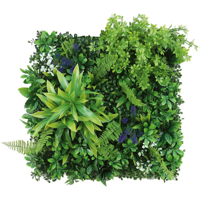 DECORATIVE PANEL 50X50CM 1PCS IN PACKAGE ROSSIMA TROPICAL PLANTS - Изкуствено озеленяване<<<Мрежи и