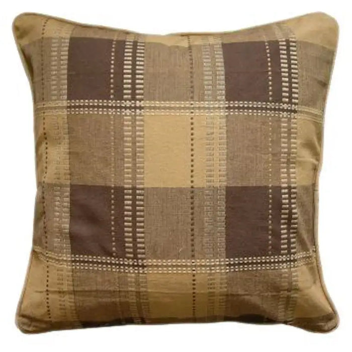 DECORATIVE PILLOW 40X40 CM. DERBY BROWN - Декоративни възглавници<<<Текстил за спалня<<<Мебели и интериор<<<Praktiker