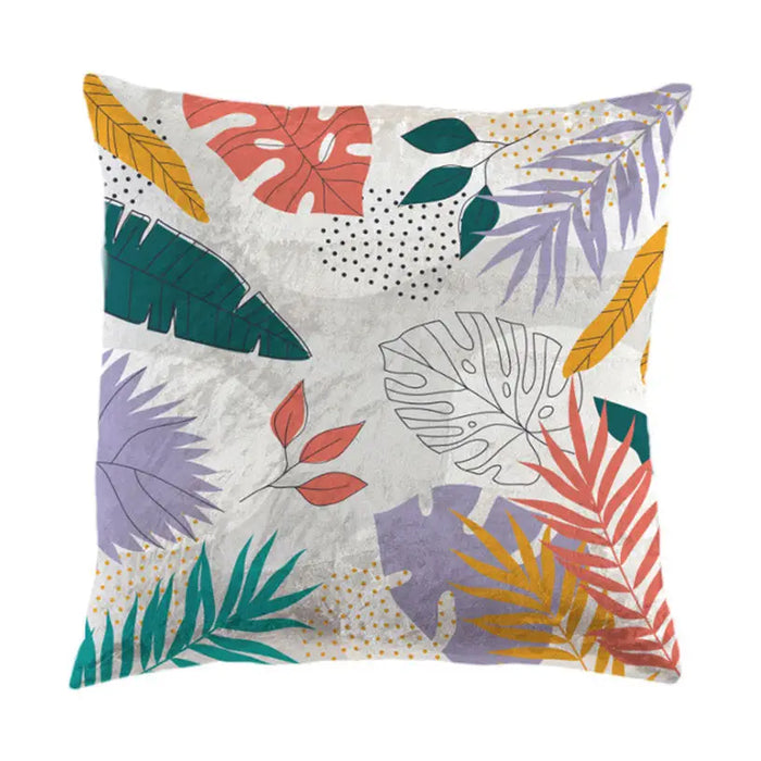 DECORATIVE PILLOW AGLIKA 45X45 CM. LEAVES - Декоративни възглавници<<<Текстил за спалня<<<Мебели и интериор<<<Praktiker