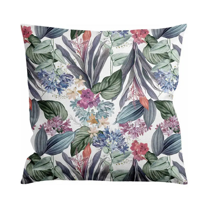 DECORATIVE PILLOW AGLIKA 45X45 CM. SUMMER FLOWER - Декоративни възглавници<<<Текстил за спалня<<<Мебели и