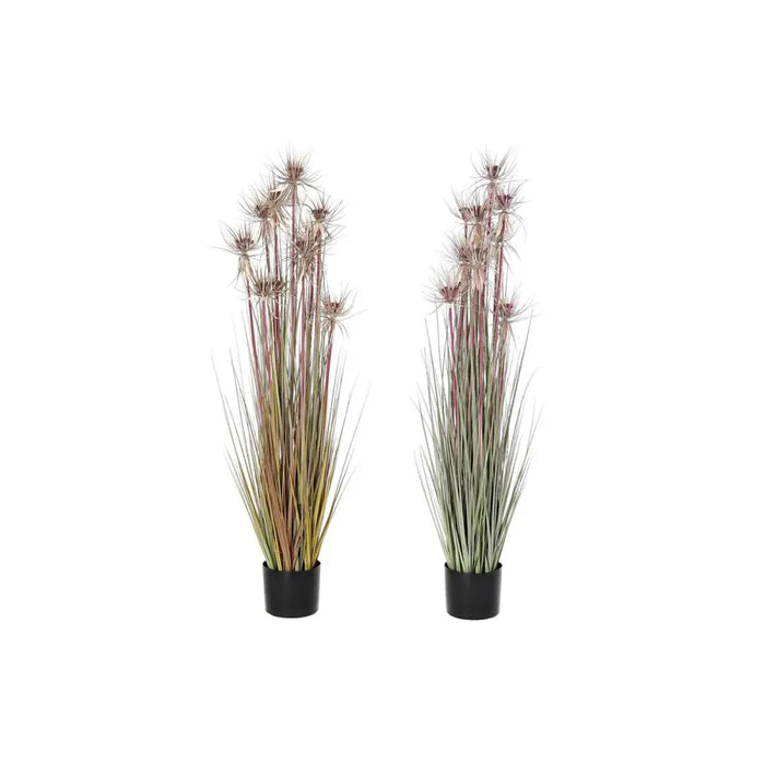 Decorative Plant DKD Home Decor Brown Polyethylene Green PVC 40 x 40 x 120 cm (2 Units) - Декорация и Осветление<<<Дом