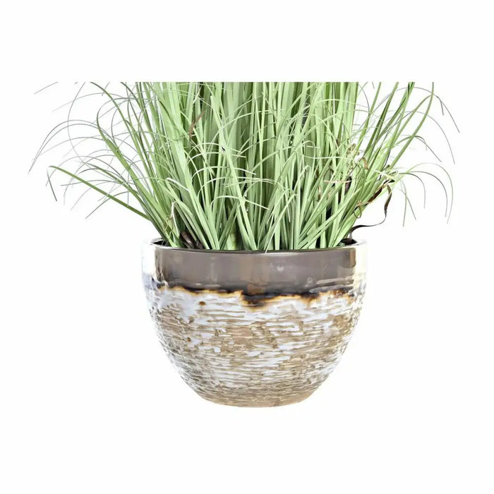 Decorative Plant DKD Home Decor Vase 20 x 20 x 78 cm Porcelain Pink PVC (2 Units) - Декорация и Осветление<<<Дом