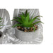 Decorative Plant Home ESPRIT Polyethylene Cement Buddha Oriental 10,5 x 8 x 16 cm (3 Units) - Декорация и