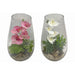 Decorative Plant Home ESPRIT PVC Crystal 15 x 15 x 25 cm (2 Units) - Декорация и Осветление<<<Дом