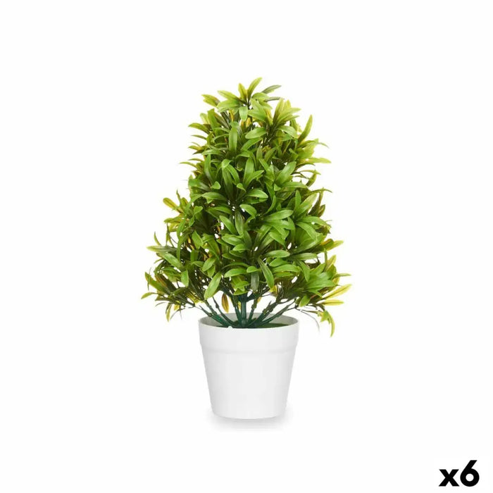 Decorative Plant Ibergarden Plastic 18 x 35 x 16 cm (6 Units) - Декорация и Осветление<<<Дом Градина<<<BigBuy&&&Други