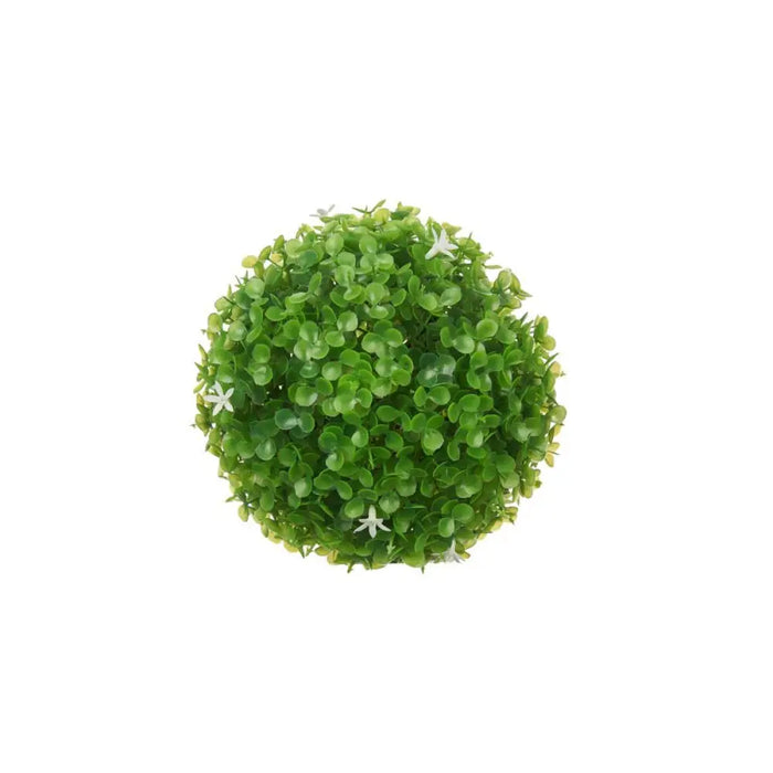 Decorative Plant Ibergarden Plastic Flowers Sheets Ball 17 x 17 x 17 cm (12 Units) - Декорация и Осветление<<<Дом