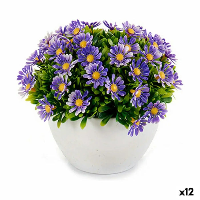 Decorative Plant Ibergarden Plastic Marguerite 14 x 13 x 14 cm (12 Units) - Декорация и Осветление<<<Дом