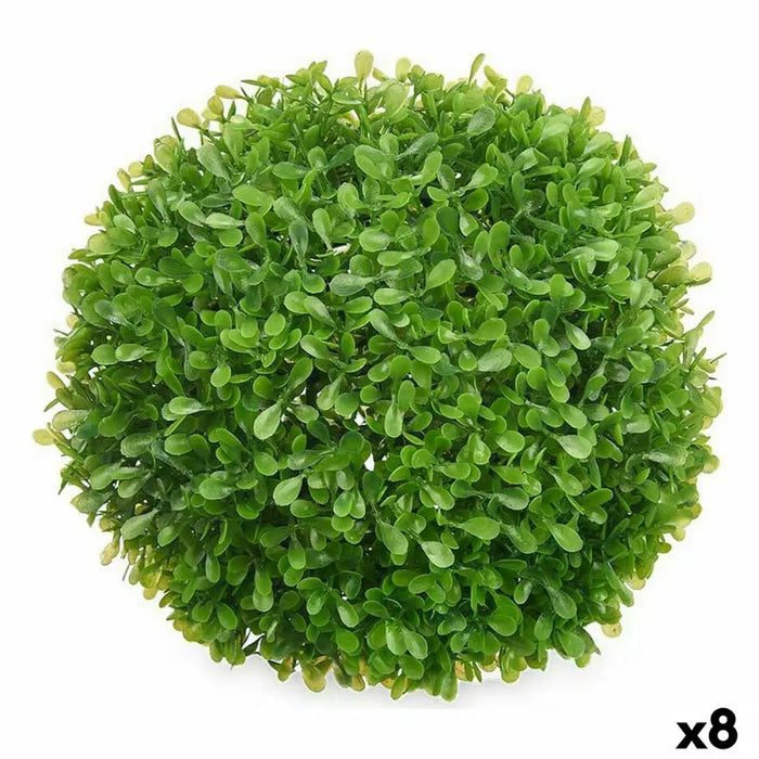 Decorative Plant Ibergarden Plastic Sheets Ball 22 x 22 x 22 cm (8 Units) - Декорация и Осветление<<<Дом