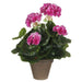 Decorative Plant Mica Decorations PVC Geranium (11,5 x 33 cm) - Декорация и Осветление<<<Дом Градина<<<BigBuy&&&Други