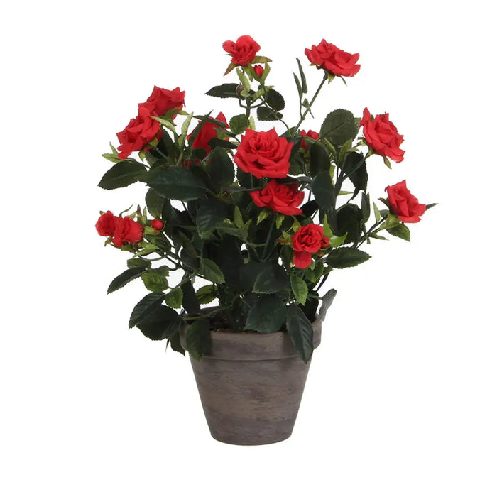 Decorative Plant Mica Decorations Rosal Ceramic PVC - Декорация и Осветление<<<Дом Градина<<<BigBuy&&&Други артикули за