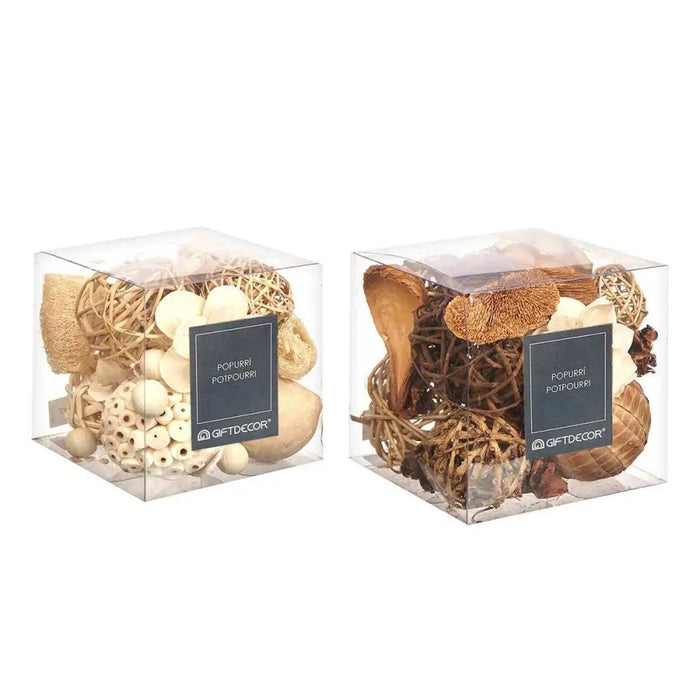 Decorative Pot Pourri Gift Decor 14 x 14 x 14 cm (12 Units) - Декорация и Осветление<<<Дом Градина<<<BigBuy&&&Други
