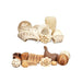 Decorative Pot Pourri Gift Decor White Brown 16 x 21 x 7 cm 16 x 21 x 7,5 cm (12 Units) - Декорация и Осветление<<<Дом