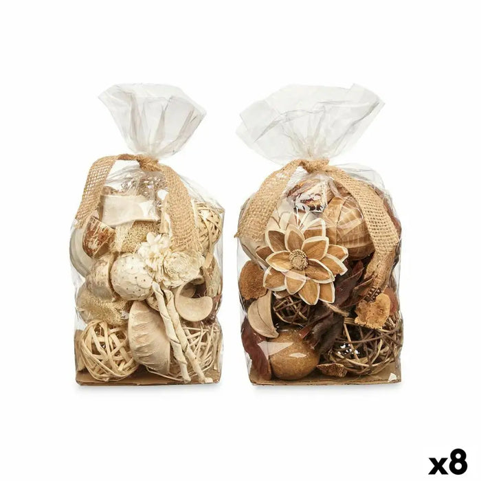 Decorative Pot Pourri Gift Decor White Brown 19 x 40 x 14 cm (8 Units) - Декорация и Осветление<<<Дом