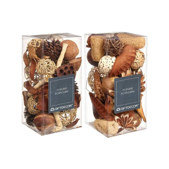Decorative Pot Pourri Gift Decor White Brown Red 14 x 30,5 x 14 cm (6 Units) - Декорация и Осветление<<<Дом