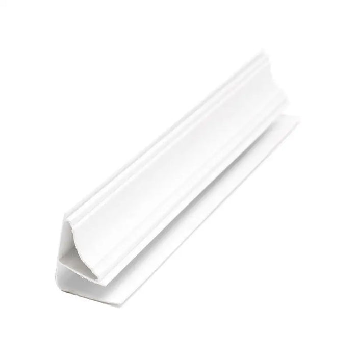 DECORATIVE PROFILE NOLINA WHITE 3 M. - Аксесоари за стенни панели<<<Стенни и таванни панели<<<Подови и стенни