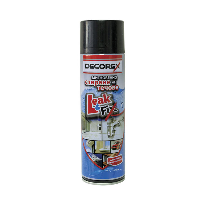 WATERPROOFING SPRAY LEAK FIX DECOREX BLACK