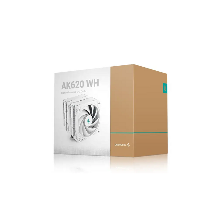 DeepCool AK620 WH Processor Air cooler 12 cm White 1 pc(s)