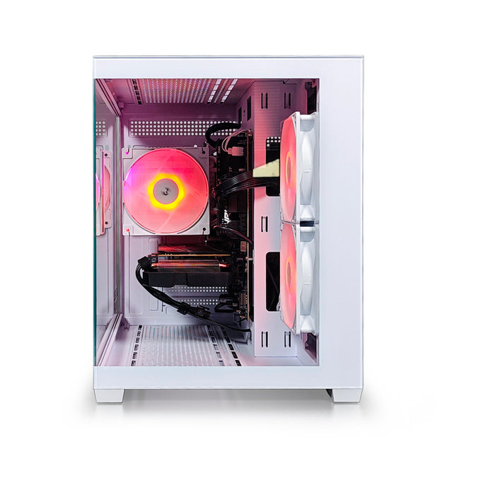 Gaming desktop computer LEVEL UP QUARTZ EVO WHITE AMD RYZEN 5 7500F, AMD RADEON RX 7600, RAM 16 GB, 6000 MHz