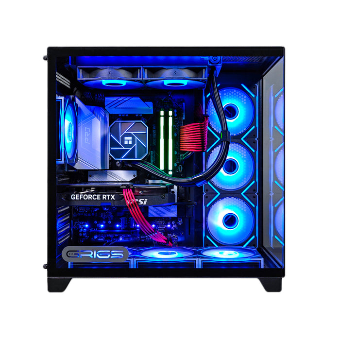 Gaming desktop computer GRIGS with liquid cooling of the processor NOVA MAX AMD RYZEN 7 7700, GEFORCE RTX 5060 TI 16G VENTUS, RAM MEMORY 16+16 GB, 6000 MHz