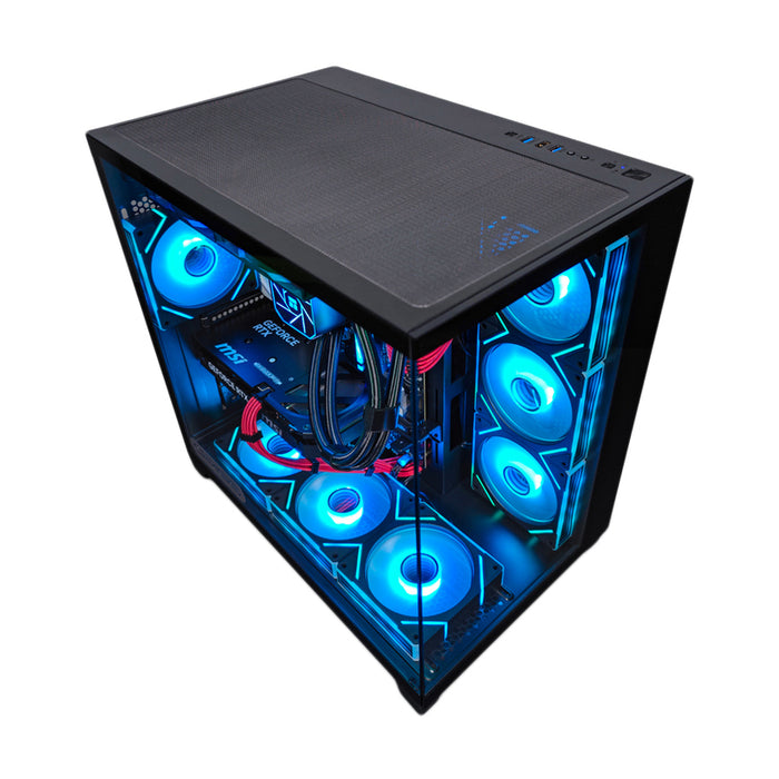 Gaming desktop computer GRIGS with liquid cooling of the processor NOVA MAX AMD RYZEN 7 7700, GEFORCE RTX 5060 TI 16G VENTUS, RAM MEMORY 16+16 GB, 6000 MHz