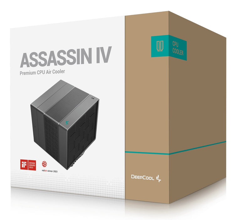 DeepCool ASSASSIN IV Processor Air cooler 14 cm Black 1 pc(s)