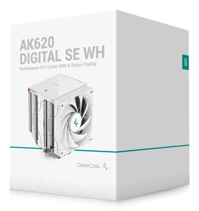 DeepCool AK620 Digital SE WH Processor Air cooler 12 cm White 1 pc(s)
