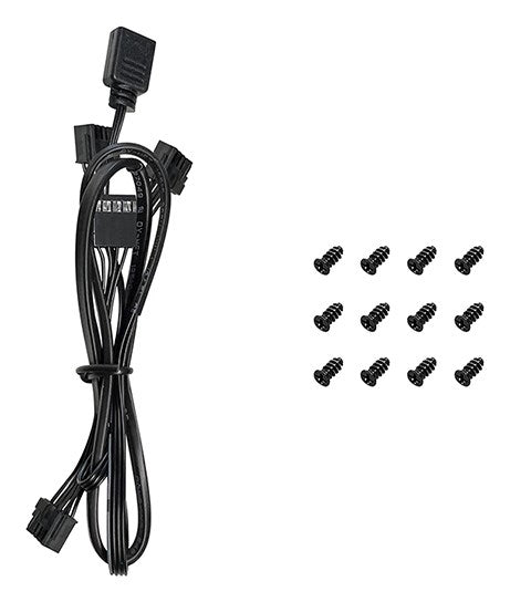 DeepCool FL12R-3 IN 1 Computer case Fan 12 cm Black 3 pc(s)