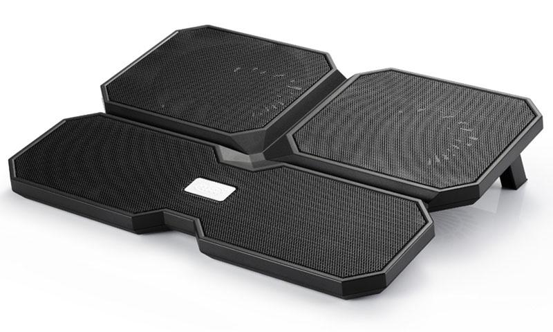 Laptop cooler DeepCool Multi Core X6, 15.6", 2x140+100 mm, Black