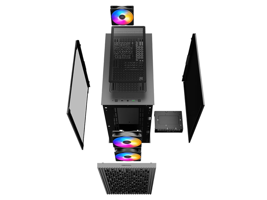 DeepCool MATREXX 40 3FS Micro Tower Black