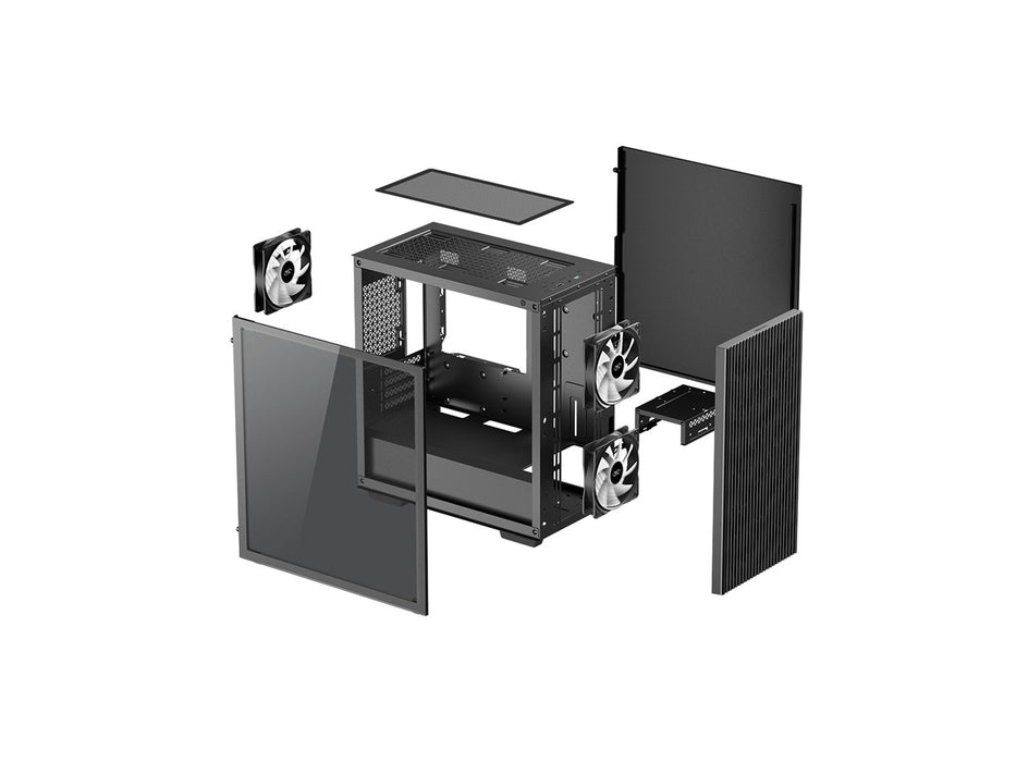 DeepCool MATREXX 40 3FS Micro Tower Black