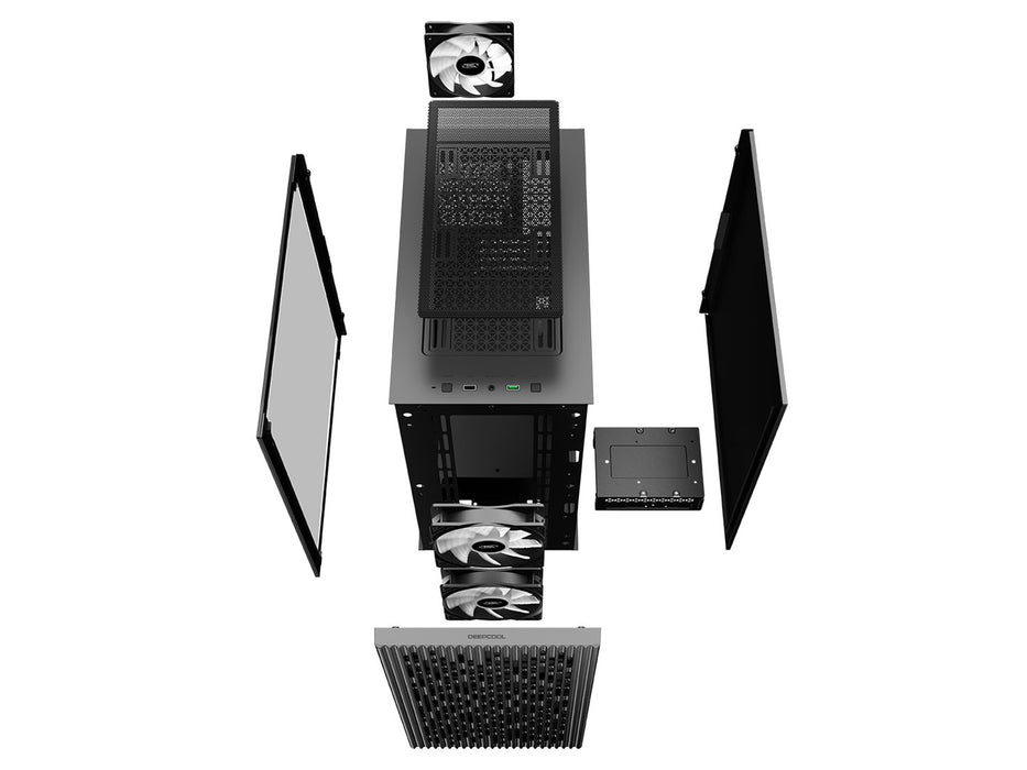 DeepCool MATREXX 40 3FS Micro Tower Black