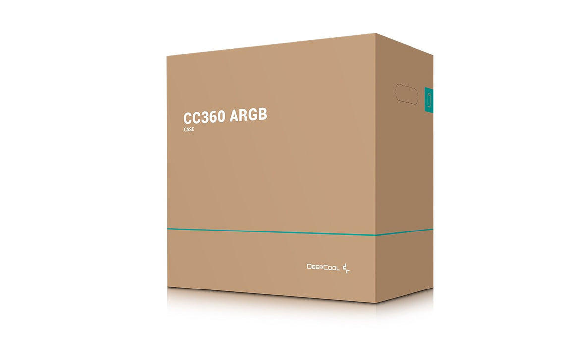 DeepCool CC360 ARGB Mini Tower Black