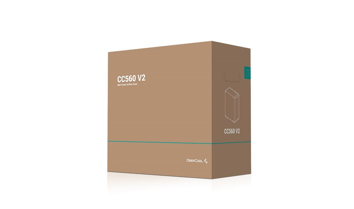 DeepCool CC560 V2 Midi Tower Black