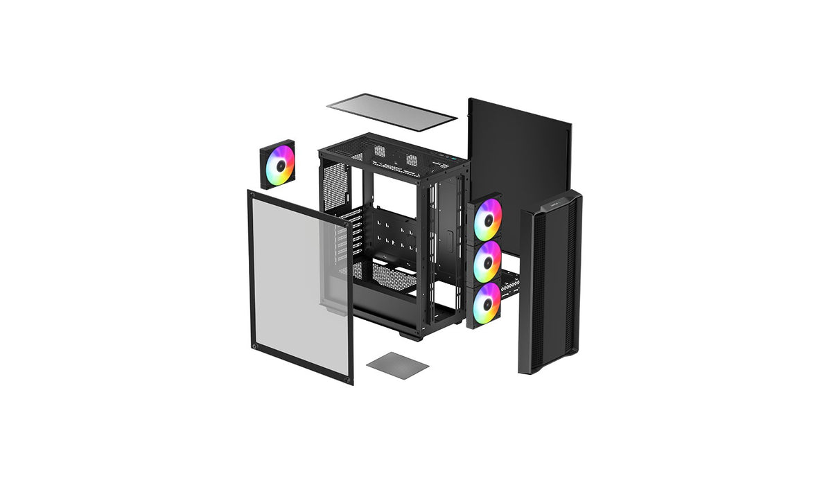DeepCool CC560 ARGB V2 Midi Tower Black