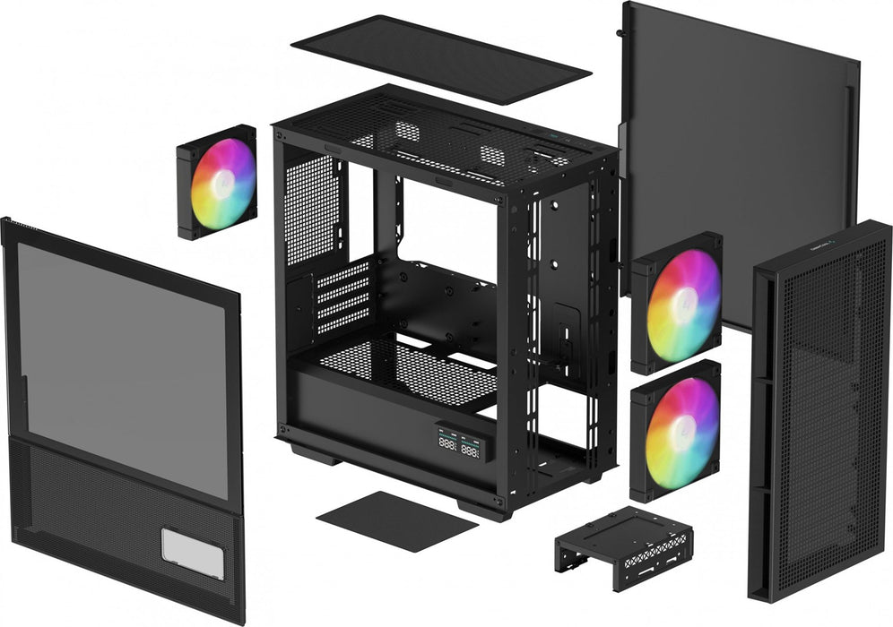 ATX Semi-tower Box DEEPCOOL Black