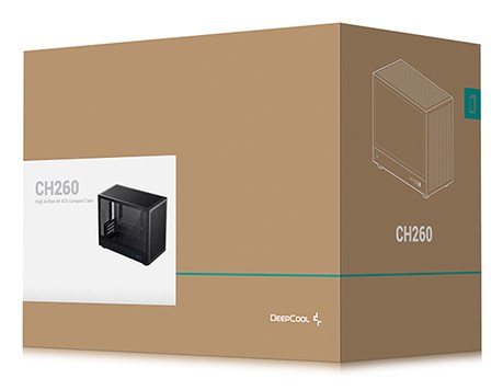 ATX Semi-tower Box DEEPCOOL R-CH260-BKNGM0-G-1 Black