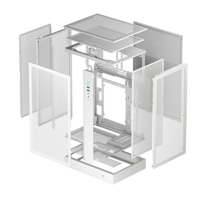 DeepCool CH270 Digital WH Mini Tower White