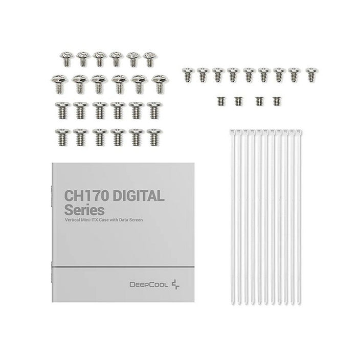 ATX Semi-tower Box DEEPCOOL R-CH170-WHNPI0D-G-1 White
