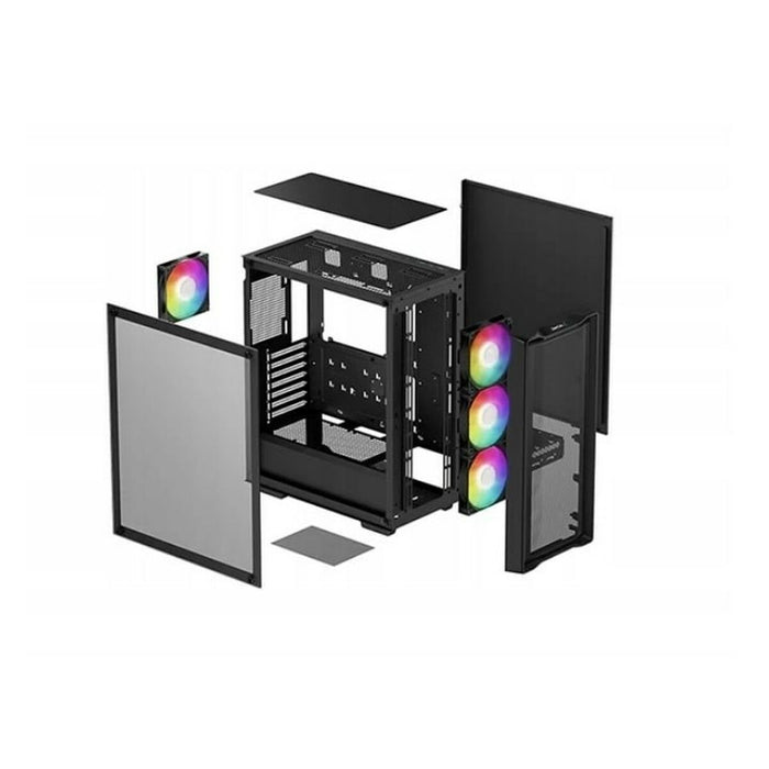 ATX Semi-tower Box DEEPCOOL R-CC560-BKAMA4-G-2 Black Multicolour