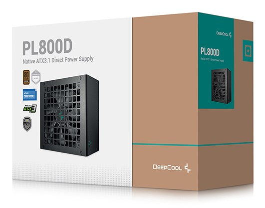 DeepCool PL800D power supply unit 800 W 20+4 pin ATX ATX Black