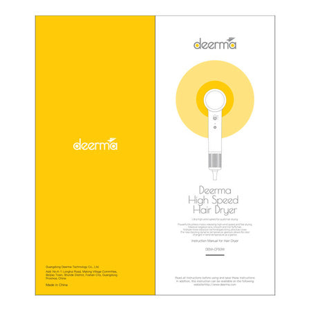 Hair Dryer Deerma DEM-CF50W (white)