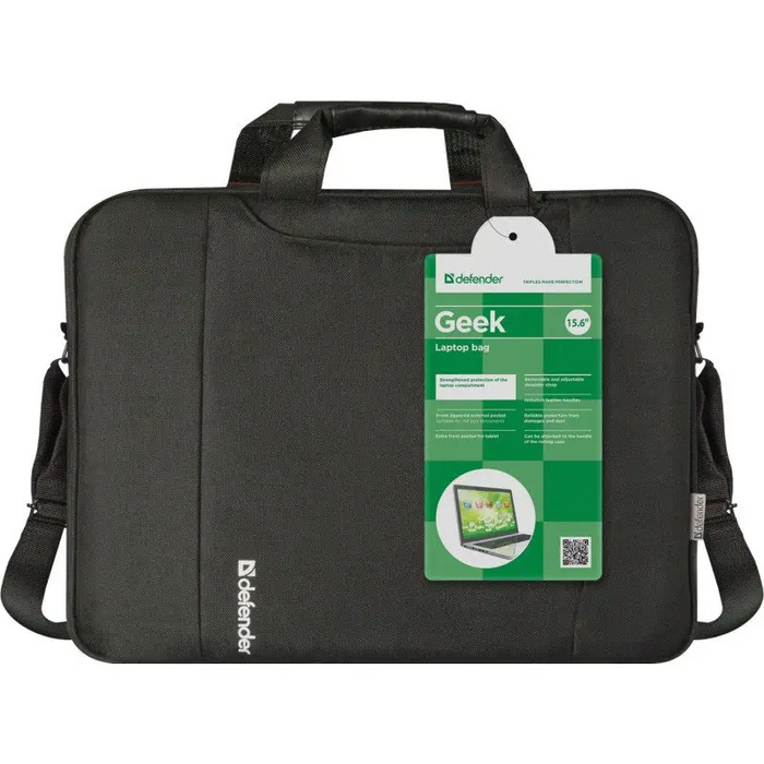 Defender Geek 39.6 cm (15.6’’) Black - Bags / backpacks / casesMOB-TOR<<<Notebooks / Netbooks / UltrabooksMOB<<<ActionPL