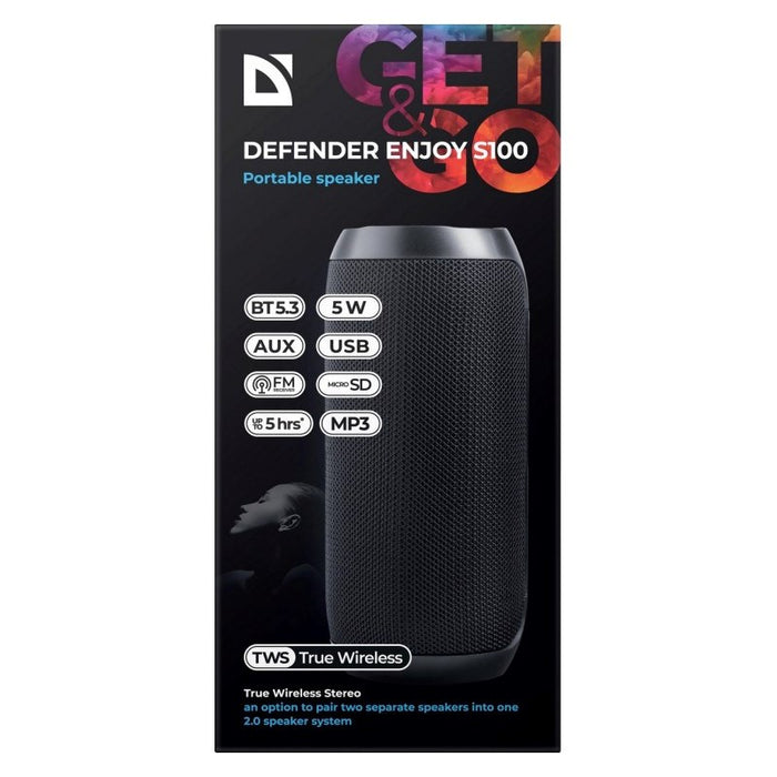 BLUETOOTH SPEAKER DEFENDER S100 5W