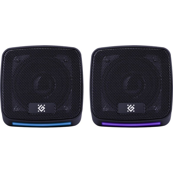 PC Speakers 2.0 DEFENDER J3 2.0 6W LED USB black