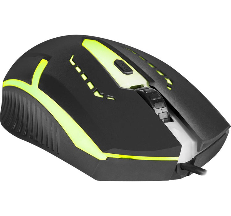 MOUSE DEFENDER FLASH MB-600L OPTIC LED 1200dpi 4P