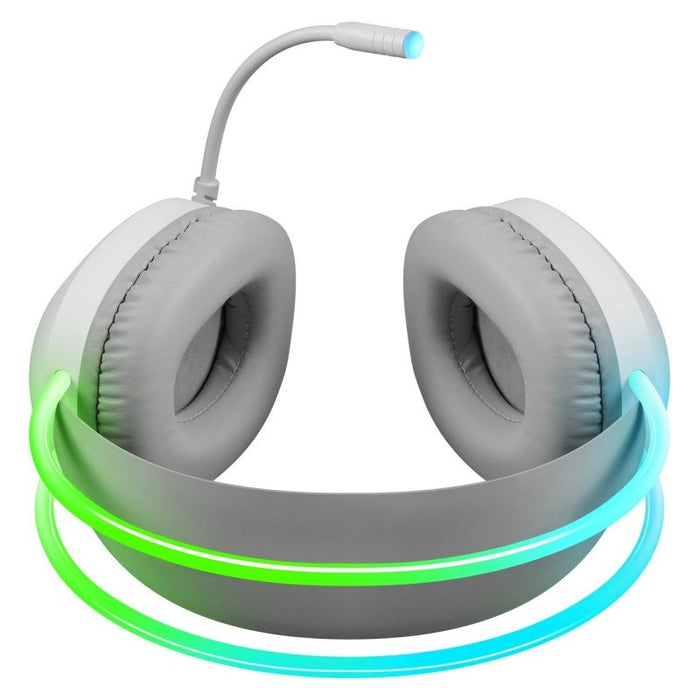 Defender Eclipse RGB gaming headset white 62440